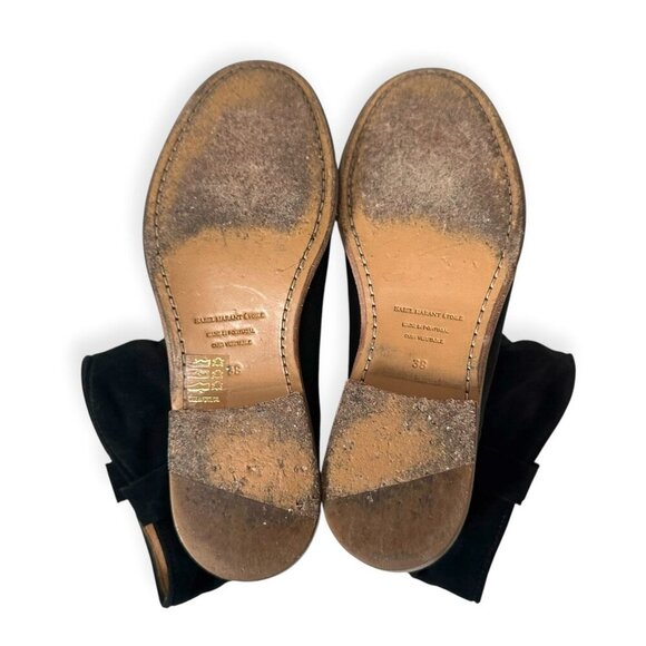 Isabelle Marant Etoile Suede Crisi boots. Size 38 EU, Black - Picture 9 of 11